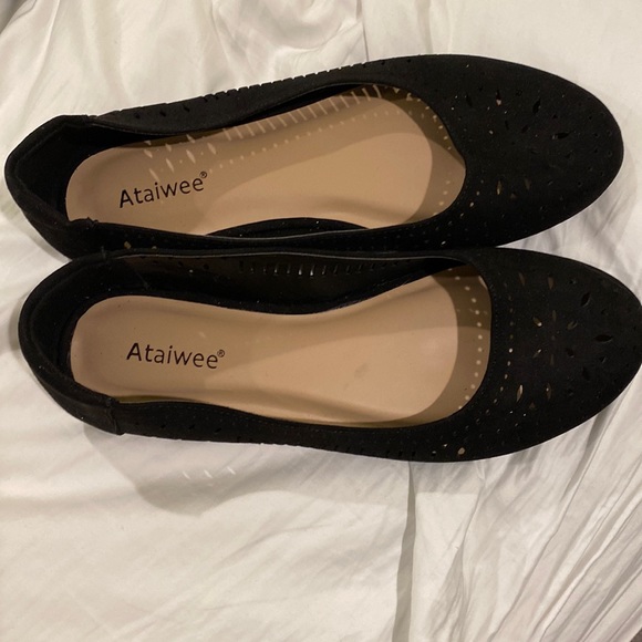 Ataiwee Shoes - Ataiwee black ballet flats size 8